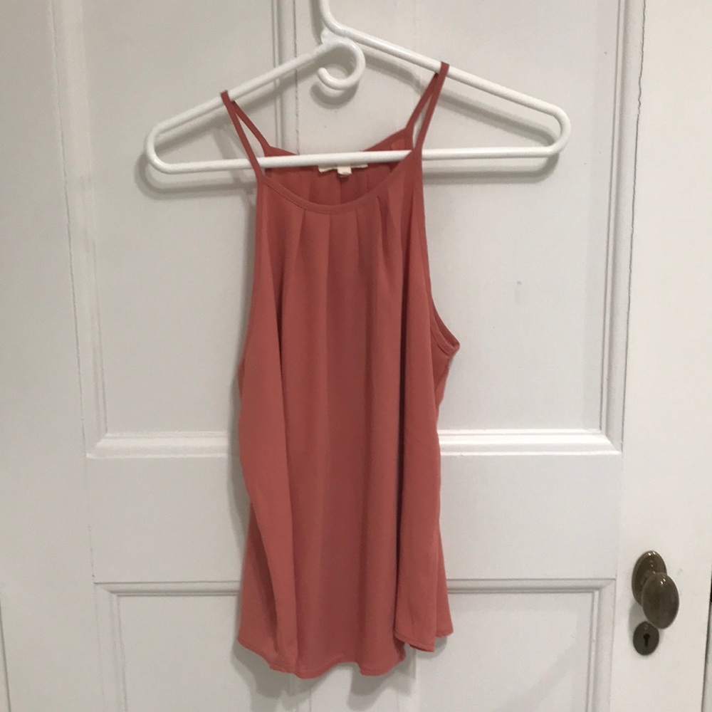 Coral tank top